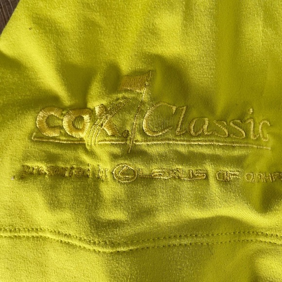 Nike Tiger Woods Collection Men's Dri-FIT Golf Polo Shirt Athletic Fit Neon XL - Picture 7 of 7